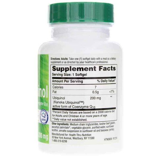Ubiquinol 200 Mg, HTN